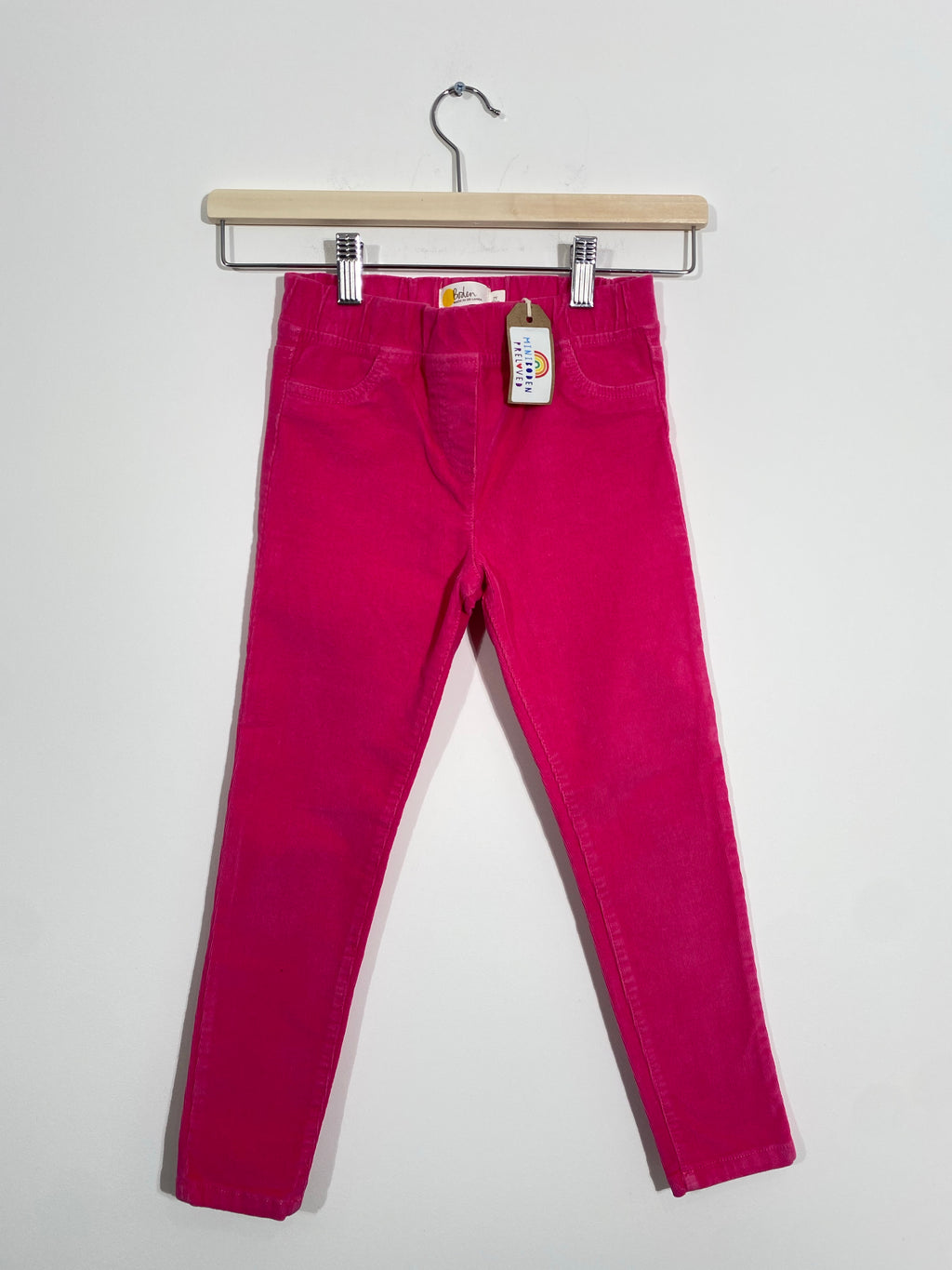 Bright Pink Needlecord Trousers (7 Years)