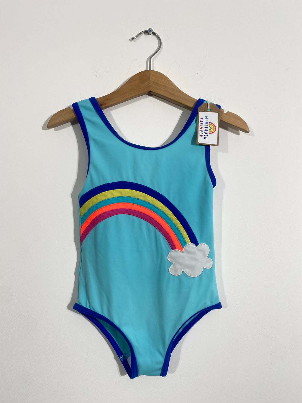 Vibrant Appliqué Rainbow Swimsuit (4-5 Years)