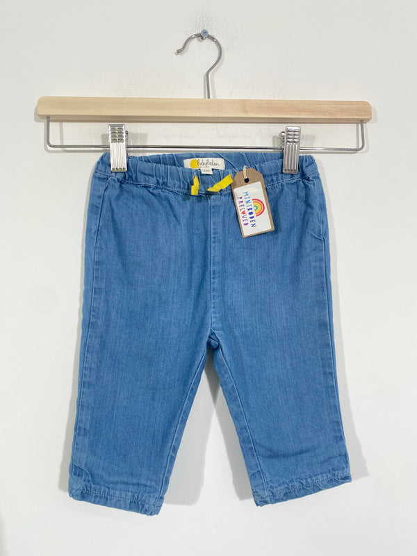 Cotton Lined Soft Denim Jeans (3-6 Months)