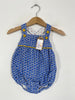 Beautiful Needle-cord Floral Summer Romper (0-3 Months)