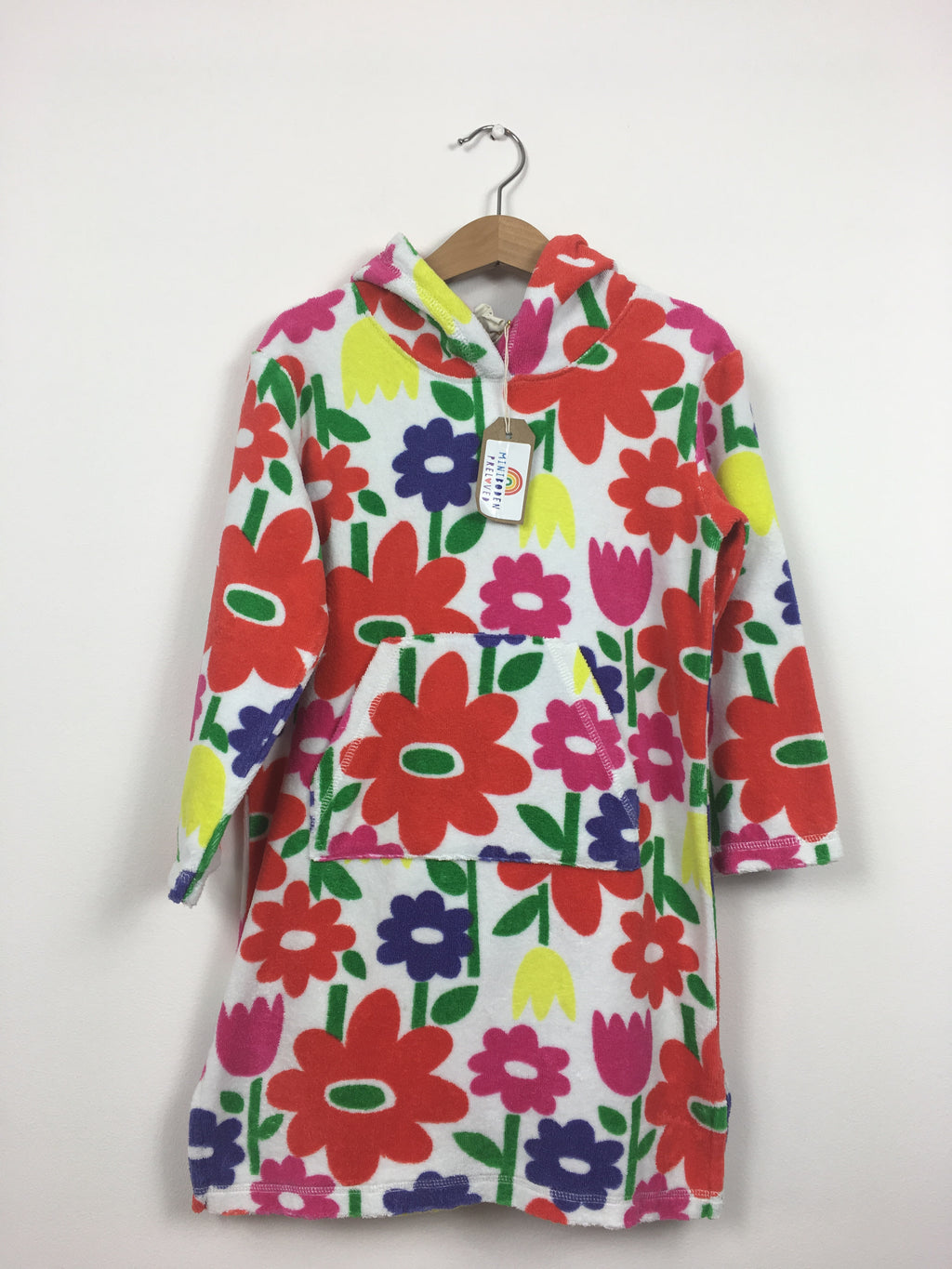 Pretty Floral Towelling Dress (4-5 Years)