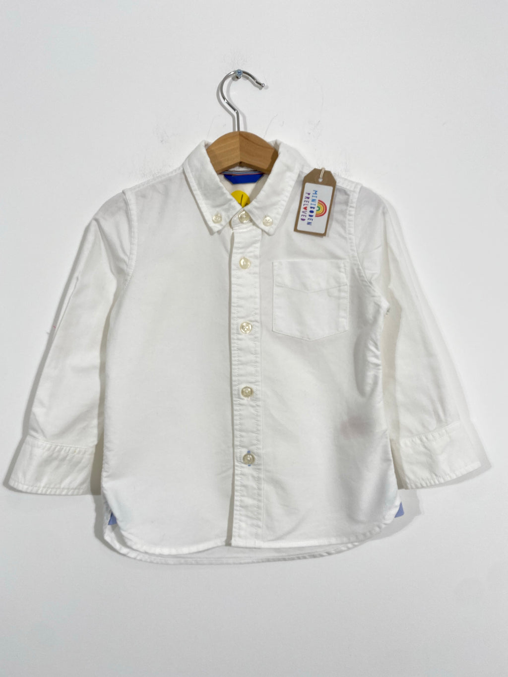 Thick Cotton White Shirt (2-3 Years)